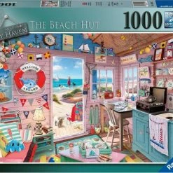 ONZ Puzzels Winkel 20 Ravensburger Puzzel Het Strandhuis - Legpuzzel - 1000 Stukjes