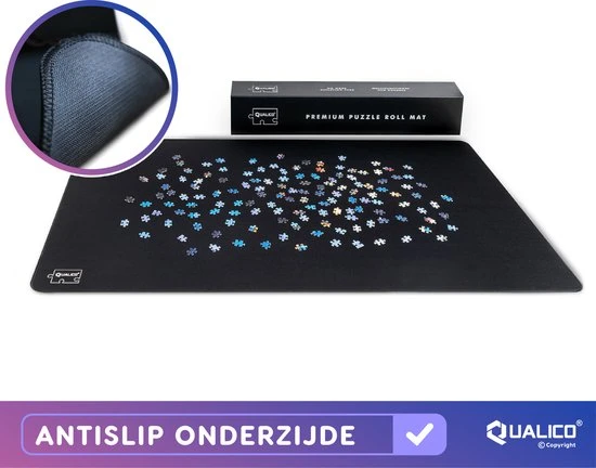 Qualico 1500 - Puzzelmat Neopreen - Antislip - De Portapuzzle Die Echt Werkt! Tot En Met 1500 Stukjes - 66 X 120 Cm 15 Qualico 1500 - Puzzelmat Neopreen - Antislip - De Portapuzzle Die Echt Werkt! Tot En Met 1500 Stukjes - 66 X 120 Cm - Afbeelding 13