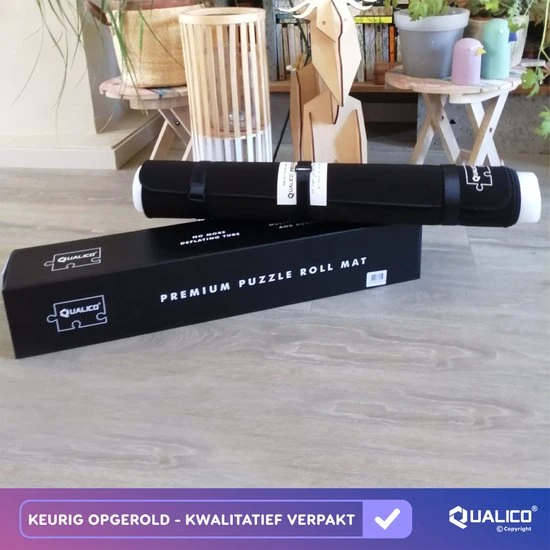 Qualico 1500 - Puzzelmat Neopreen - Antislip - De Portapuzzle Die Echt Werkt! Tot En Met 1500 Stukjes - 66 X 120 Cm 8 Qualico 1500 - Puzzelmat Neopreen - Antislip - De Portapuzzle Die Echt Werkt! Tot En Met 1500 Stukjes - 66 X 120 Cm - Afbeelding 6
