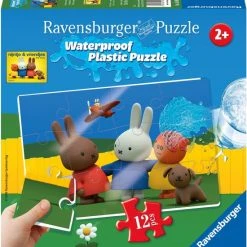 ONZ Puzzels Winkel 23 Ravensburger Nijntje Plastic Puzzle - 12 Stukjes- Kinderpuzzel